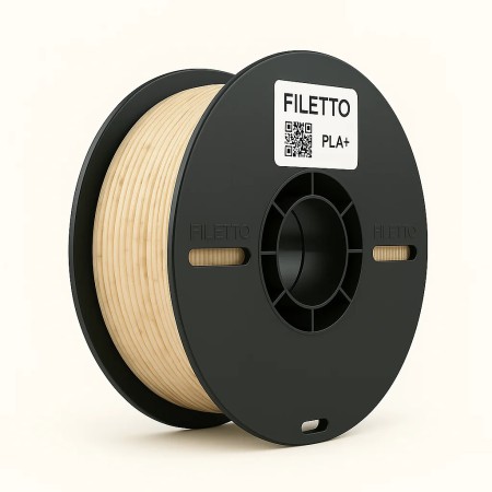 Filetto PLA+ Mermer Desenli Bej 3D Filament – 1.75mm – 1KG – AMS Uyumlu