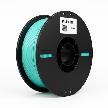 Filetto PLA+ Turkuaz 3D Filament – 1.75mm – 1KG – AMS Uyumlu