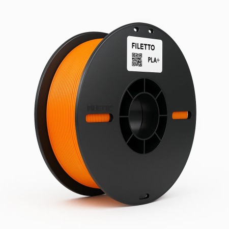 Filetto PLA+ Turuncu 3D Filament – 1.75mm – 1KG – AMS Uyumlu