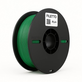 Filetto PLA+ Yeşil 3D Filament – 1.75mm – 1KG – AMS Uyumlu