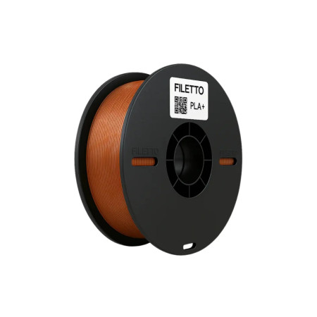 Filetto PLA+ Kahverengi 3D Filament – 1.75mm – 1KG – AMS Uyumlu