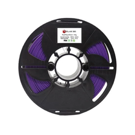 Elas 1.75mm Mor PLA Plus Filament 1KG