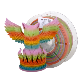 Apex3D Gökkuşağı PLA+ Filament - Günbatımı Vahası, 1kg, 1.75mm