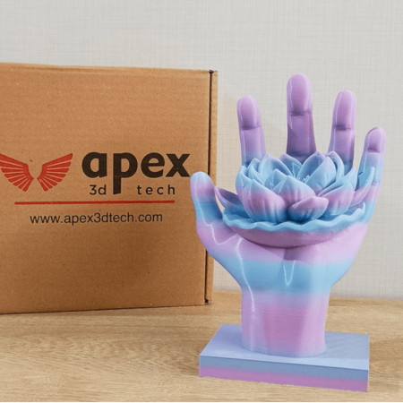 Apex3D Gradyant PLA+ Filament - Sakura Gökyüzü, 1kg, 1.75mm