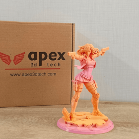 Apex3D Gradyant PLA+ Filament - Şeftali Ateşi, 1kg, 1.75mm