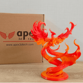 Apex3D Gradyant PLA+ Filament - Alev Topu, 1kg, 1.75mm