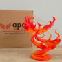 Apex3D Gradyant PLA+ Filament - Alev Topu, 1kg, 1.75mm