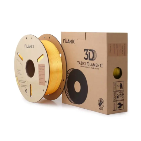 Filamix Silk PLA Filament Altın 1.75mm 1Kg