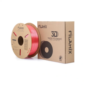Filamix Silk PLA Filament Coral Pink 1.75mm 1Kg