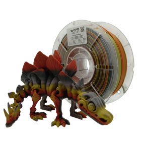 Apex3D Gökkuşağı PLA+ Filament - Volkanik Patlama, 1kg, 1.75mm