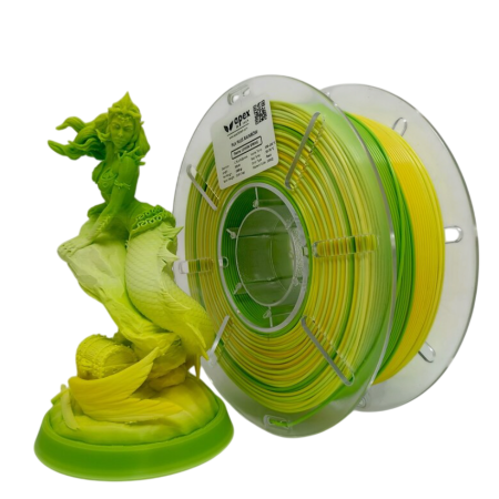 Apex3D Gökkuşağı PLA+ Filament - Limon Baharı, 1kg, 1.75mm