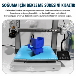 Bambu Lab X1/P1P/A1 Serisi için Soğuk Plaka JUUPİNE