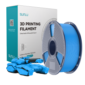 SUNLU PLA Filament Cyan
