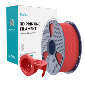 SUNLU High Speed Matte PETG Filament Red