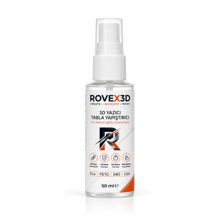 Rovex3D 3D Yazıcı Tabla Yapıştırıcısı 50 ml