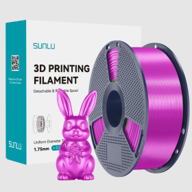 SUNLU Silk PLA+ Filament Purple