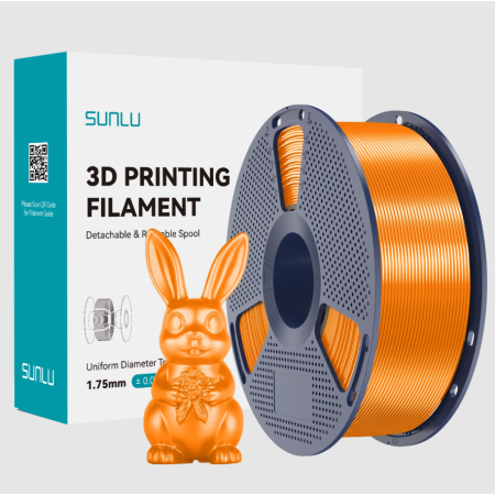 SUNLU Silk PLA+ Filament Orange