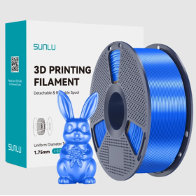 SUNLU Silk PLA+ Filament Blue