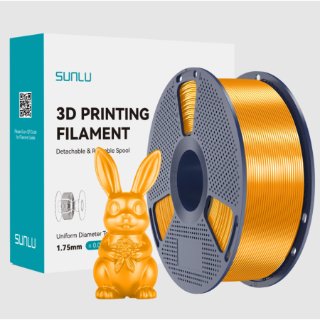 SUNLU Silk PLA+ Filament Brass