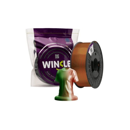 WINKLE PLA SILK MULTICOLOR Green-Red