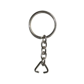 Çelik Basic Zincirli Anahtarlık Üçgenli 1000 Adet 2.5 cm