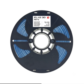 Elas Sedefli Mavi PET-G Makaralı Filament 1.75mm 1 KG