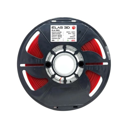 Elas PLA PRO Kırmızı Filament