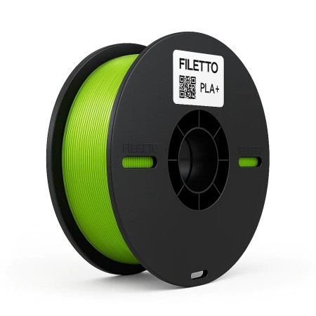 Filetto PLA+ Açık Yeşil 3D Filament – 1.75mm – 1KG – AMS Uyumlu