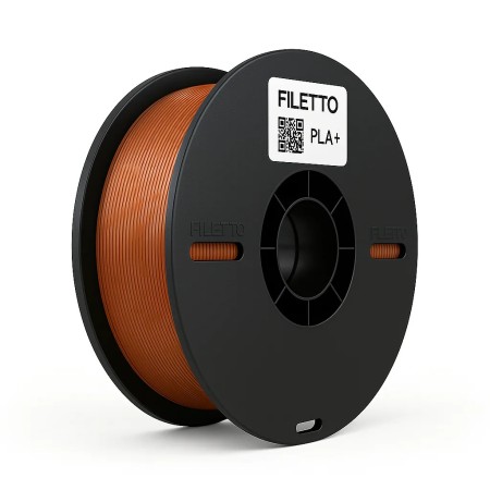 Filetto PLA+ Bakır 3D Filament – 1.75mm – 1KG – AMS Uyumlu